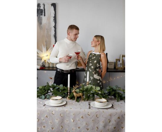 Скатерть Прованс Шапочки на бежевом 136х220 см (036560), изображение 9 Скатерть Прованс Шапочки на бежевом 136х220 см (036560), изображение 9