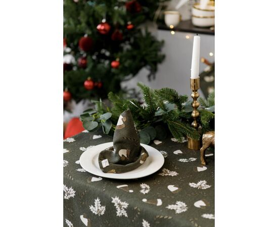 Скатерть Прованс Шапочки на зеленом 136х220 см (036862), изображение 7 Скатерть Прованс Шапочки на зеленом 136х220 см (036862), изображение 7