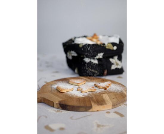 Скатерть Прованс Шапочки на бежевом Dх180 см (036816), изображение 7