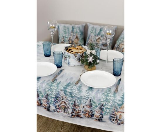 Скатерть Прованс гобеленовая Сказочные гномы 135х260 см (038451), изображение 9