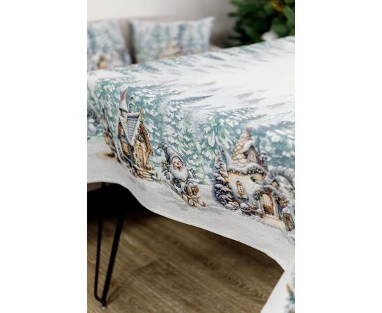 Скатерть Прованс гобеленовая Сказочные гномы 135х300 см (038453), изображение 3 Скатерть Прованс гобеленовая Сказочные гномы 135х300 см (038453), изображение 3