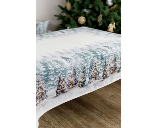 Скатерть Прованс гобеленовая Сказочные гномы 135х350 см (038455), изображение 2 Скатерть Прованс гобеленовая Сказочные гномы 135х350 см (038455), изображение 2