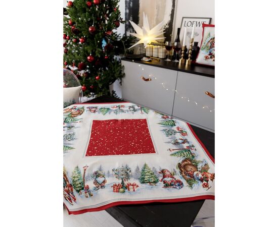 Скатерть Прованс гобеленовая Рождественский костер 135х260 см (037404), изображение 11 Скатерть Прованс гобеленовая Рождественский костер 135х260 см (037404), изображение 11