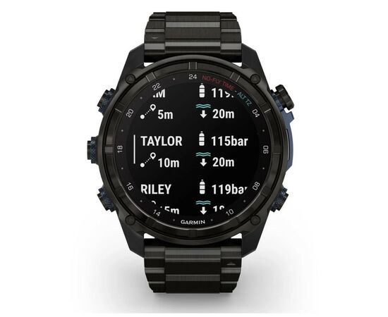 Смарт-часы Garmin Descent Mk3i, 51mm, Crbn Gry DLC Ti/Ti, Dive Computer, GPS дайвінг комп'ютер (010-02752-14), изображение 8 Смарт-часы Garmin Descent Mk3i, 51mm, Crbn Gry DLC Ti/Ti, Dive Computer, GPS дайвінг комп'ютер (010-02752-14), изображение 8