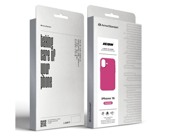 Чохол до мобільного телефона Armorstandart ICON2 Case Apple iPhone 16 Fuchsia (ARM81299), зображення 2