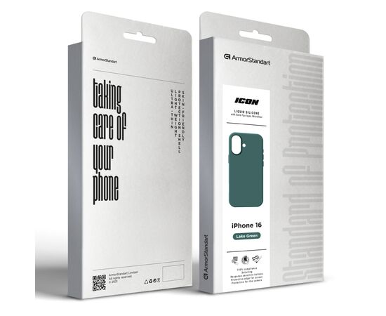 Чехол для мобильного телефона Armorstandart ICON2 Case Apple iPhone 16 Lake Green (ARM81298), изображение 2