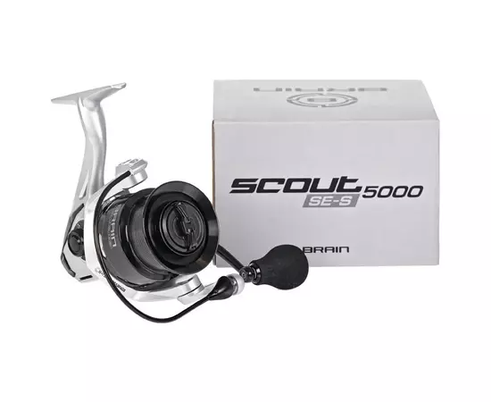 Катушка Brain Scout SE-S 6000S 8+1BB 4.91 Silver (1858.46.45), изображение 2