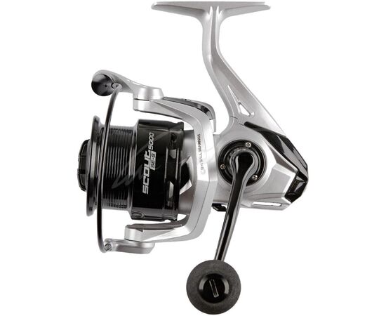 Катушка Brain Scout SE-S 6000S 8+1BB 4.91 Silver (1858.46.45), изображение 4