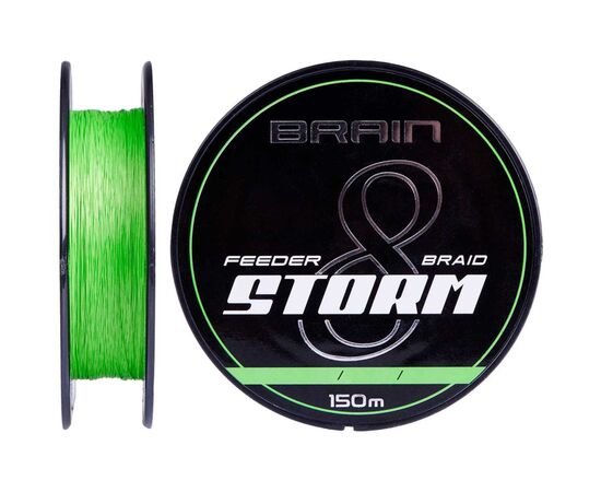 Шнур Brain Storm 8X 150m 0.08mm 11lb/4.8kg Lime (1858.51.96)