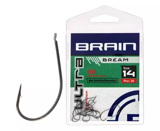 Крючок Brain Ultra Bream 14 (20шт/уп) (1858.52.57)