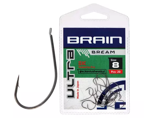 Гачок Brain Ultra Bream 8 (20шт/уп) (1858.52.60)