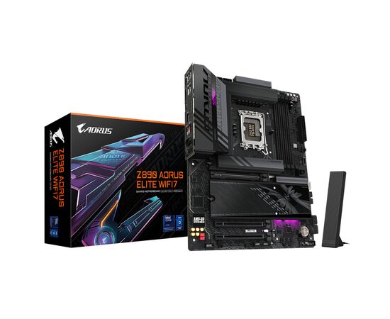 Материнская плата GIGABYTE Z890 AORUS ELITE WIFI7, изображение 6 Материнская плата GIGABYTE Z890 AORUS ELITE WIFI7, изображение 6