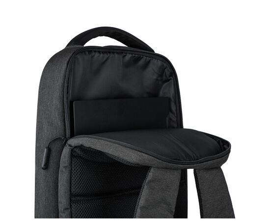 Рюкзак для ноутбука 2E 17" Melange black (2E-BPN9267BK), изображение 8 Рюкзак для ноутбука 2E 17" Melange black (2E-BPN9267BK), изображение 8
