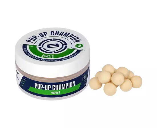 Бойл Brain Champion Pop-Up Garlic (часник) 10mm 34g (1858.22.15)