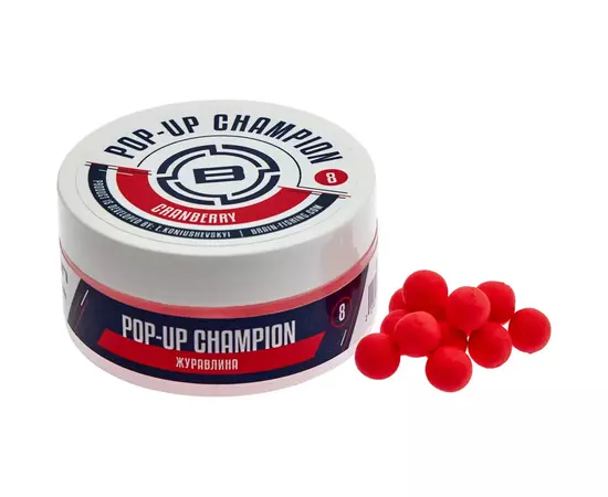 Бойл Brain Champion Pop-Up Сranberry (журавлина) 12mm 34g (1858.21.79)