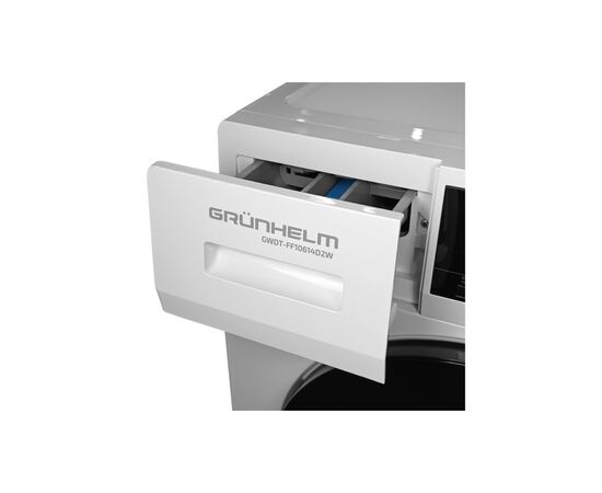 Стиральная машина Grunhelm GWDT-FF10614D2W, изображение 6 Стиральная машина Grunhelm GWDT-FF10614D2W, изображение 6