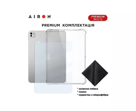 Чехол для планшета AirOn EVA Premium iPad Pro 11 / Air 11 2024 transparent (4822352781136), изображение 6 Чехол для планшета AirOn EVA Premium iPad Pro 11 / Air 11 2024 transparent (4822352781136), изображение 6