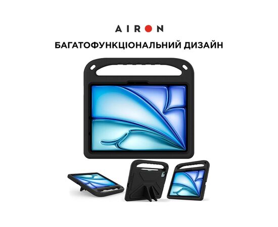 Чехол для планшета AirOn EVA Premium iPad Pro 11 / Air 11 2024 black (4822352781124), изображение 2 Чехол для планшета AirOn EVA Premium iPad Pro 11 / Air 11 2024 black (4822352781124), изображение 2