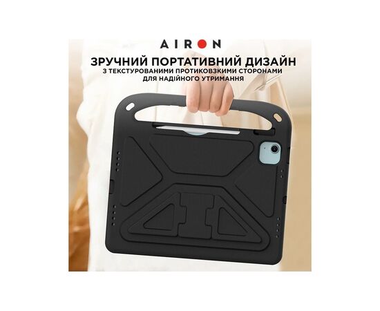 Чехол для планшета AirOn EVA Premium iPad Pro 11 / Air 11 2024 black (4822352781124), изображение 6 Чехол для планшета AirOn EVA Premium iPad Pro 11 / Air 11 2024 black (4822352781124), изображение 6
