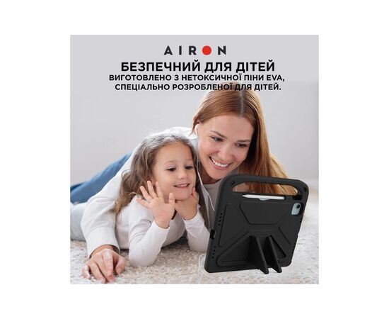 Чехол для планшета AirOn EVA Premium iPad Pro 11 / Air 11 2024 black (4822352781124), изображение 7 Чехол для планшета AirOn EVA Premium iPad Pro 11 / Air 11 2024 black (4822352781124), изображение 7