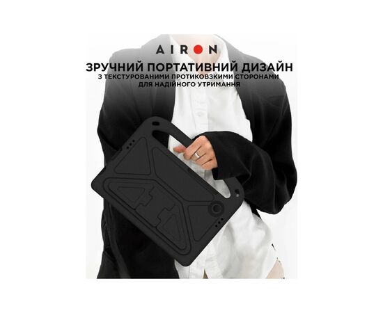 Чехол для планшета AirOn EVA Premium Samsung Galaxy Tab A9 2023 black (4822352781126), изображение 5 Чехол для планшета AirOn EVA Premium Samsung Galaxy Tab A9 2023 black (4822352781126), изображение 5