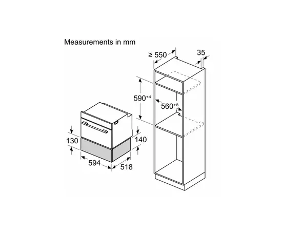 Духовой шкаф Bosch BIC7101B1, изображение 8