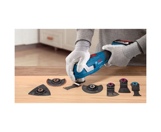 Реноватор Bosch GOP 185-LI Professional SOLO 18.0 V-Li, 20000об/хв (без АКБ та ЗП) (0.601.8G2.020), зображення 3 Реноватор Bosch GOP 185-LI Professional SOLO 18.0 V-Li, 20000об/хв (без АКБ та ЗП) (0.601.8G2.020), зображення 3