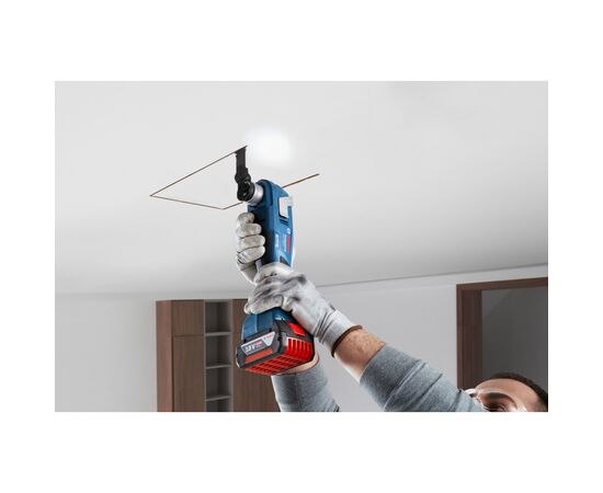 Реноватор Bosch GOP 185-LI Professional SOLO 18.0 V-Li, 20000об/хв (без АКБ та ЗП) (0.601.8G2.020), зображення 7 Реноватор Bosch GOP 185-LI Professional SOLO 18.0 V-Li, 20000об/хв (без АКБ та ЗП) (0.601.8G2.020), зображення 7