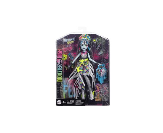 Кукла Monster High Фрэнки Монстро-фестиваль (HXH79), изображение 5 Кукла Monster High Фрэнки Монстро-фестиваль (HXH79), изображение 5