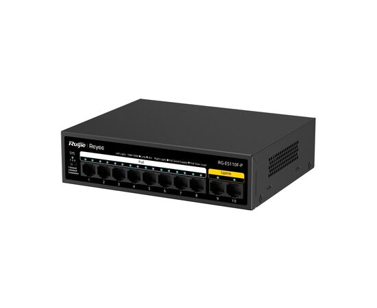 Коммутатор сетевой Ruijie Networks RG-ES110F-P, изображение 2 Коммутатор сетевой Ruijie Networks RG-ES110F-P, изображение 2
