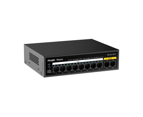 Коммутатор сетевой Ruijie Networks RG-ES110F-P, изображение 3 Коммутатор сетевой Ruijie Networks RG-ES110F-P, изображение 3