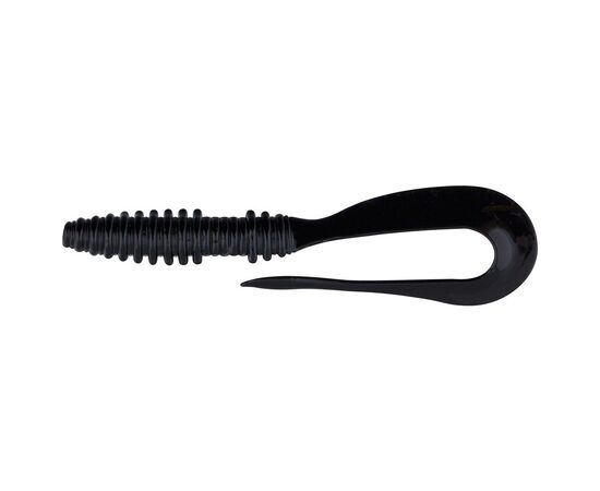Силікон рибальський Keitech Mad Wag Mini 3.5" (10 шт/упак) ц:001 black (1551.07.49)