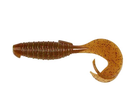 Силикон рыболовный Keitech Flapper Grub 4" (7 шт/упак) ц:pal#07 motoroil red flake (1551.11.00)