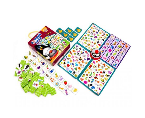 Настільна гра Vladi Toys зі дзвіночком Гостре око (рус) (VT8010-03), зображення 2 Настільна гра Vladi Toys зі дзвіночком Гостре око (рус) (VT8010-03), зображення 2