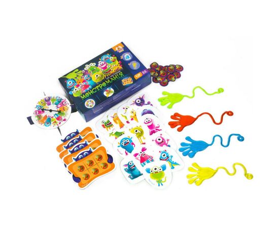 Настільна гра Vladi Toys Монстроманія (VT8044-23), зображення 2 Настільна гра Vladi Toys Монстроманія (VT8044-23), зображення 2