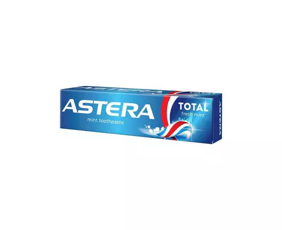 Зубная паста Astera Total Fresh Mint Свежая мята 110 г (3800013511688)