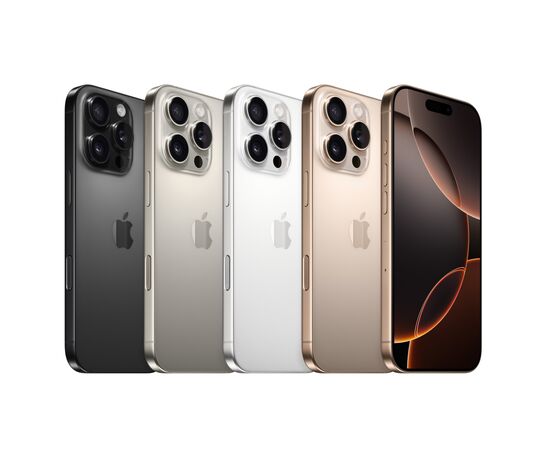 Мобильный телефон Apple iPhone 16 Pro Max 1TB Black Titanium (MYX43), изображение 6 Мобильный телефон Apple iPhone 16 Pro Max 1TB Black Titanium (MYX43), изображение 6