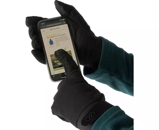 Водонепроникні рукавички Highlander Aqua-Tac Waterproof Gloves Black L (GL095-BK-L) (930528), зображення 6