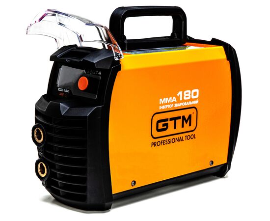 Зварювальний апарат GTM інвертор MMA-180DS LED, 180А, 1,6-4,0мм, 220В дисплей (MMA-180DS LED)
