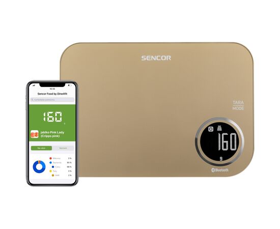 Весы кухонные Sencor SKS7077CH, изображение 2 Весы кухонные Sencor SKS7077CH, изображение 2
