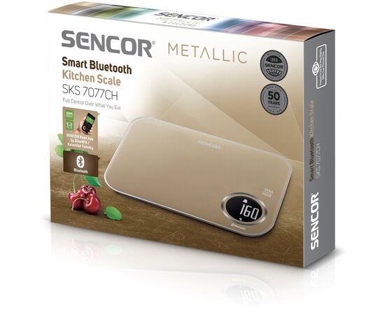 Весы кухонные Sencor SKS7077CH, изображение 8 Весы кухонные Sencor SKS7077CH, изображение 8