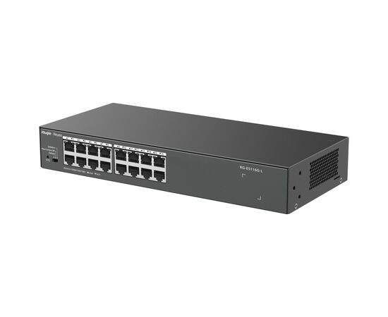 Коммутатор сетевой Ruijie Networks RG-ES116G-L, изображение 3 Коммутатор сетевой Ruijie Networks RG-ES116G-L, изображение 3