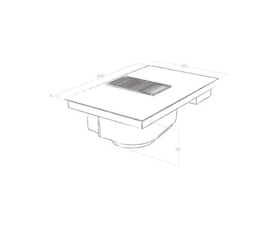 Варочна поверхня Elica NIKOLATESLA PRIME S BL/A/83, зображення 3 Варочна поверхня Elica NIKOLATESLA PRIME S BL/A/83, зображення 3