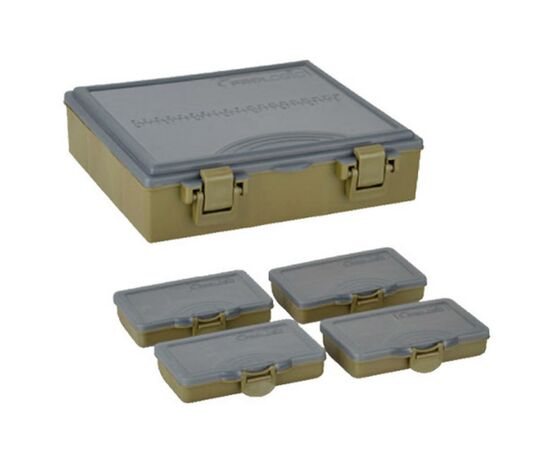 Коробка рибалки Prologic_ТОВ Tackle Organizer S 1+4 BoxSystem (23.5x20x6cm) (1846.09.00)