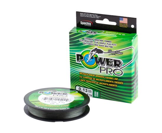 Шнур Power Pro Moss Green 275m 0.08mm 9lb/4.0kg (2266.35.65)