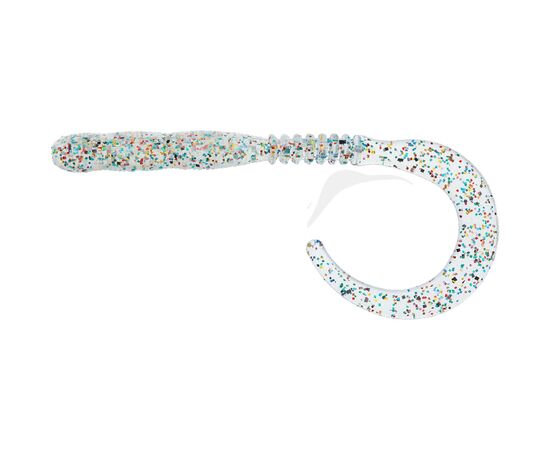 Силикон рыболовный Reins CURLY CURLY 204 UV All Stars 15шт (1552.08.00)