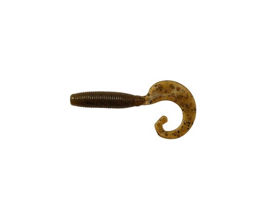 Силикон рыболовный Reins FAT G TAIL GRUB 3" 002 Green pumpkin 12шт (1552.00.48)