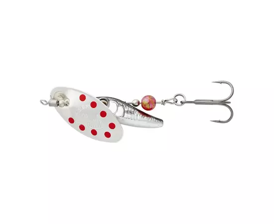 Блесна Savage Gear Sticklebait Spinner 3 9.1g Dirty Silver Red (1854.44.77)