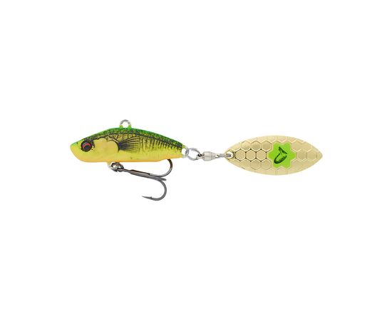 Блесна Savage Gear 3D Sticklebait Tailspin 80mm 18.0g Firetiger (1854.44.01)