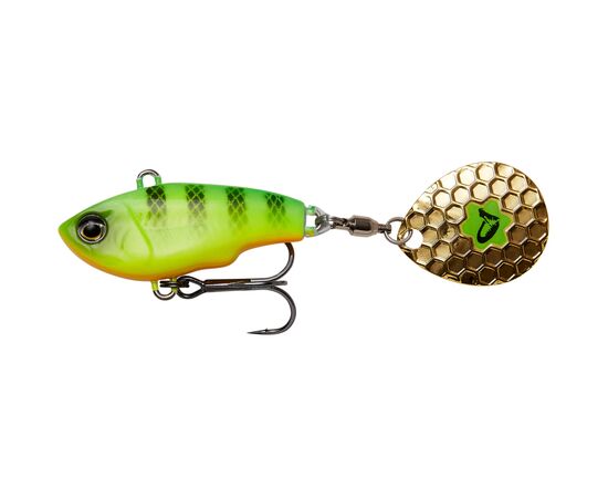 Блесна Savage Gear Fat Tail Spin 80mm 24.0g Firetiger (1854.11.77)